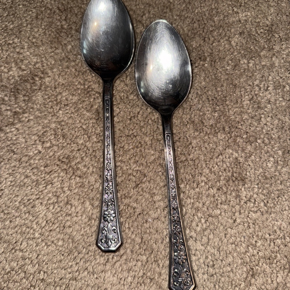 Vintage‎ Interpur Florenz Stainless Soup Spoons